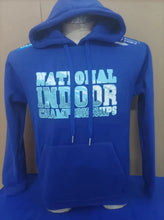 Load image into Gallery viewer, EXTRA ORDER National Juvenile Indoors Day 1 2024 Hoodie (March 23rd Names)