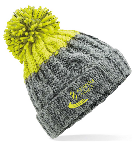 Athletics Ireland Two Colour Pom Pom Hat