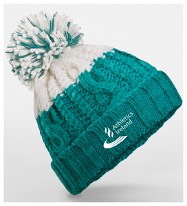 Athletics Ireland Two Colour Pom Pom Hat