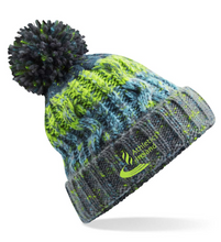 Load image into Gallery viewer, Athletics Ireland Four Colour Pom Pom Hat