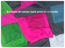 Load image into Gallery viewer, PRE-ORDER National Juvenile Track &amp; Field Championships Day 3 2024 Hoodie (July 27th Names)