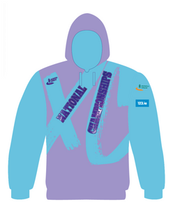 PRE-ORDER National Juvenile B Cross Country Championships 2024 Hoodie (February 11th Names)