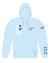 Load image into Gallery viewer, EXTRA ORDER National Juvenile Cross Country Inter Club Relays 2026 Hoodie (October 18th Names)