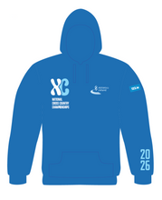 Load image into Gallery viewer, EXTRA ORDER National Juvenile Cross Country Inter Club Relays 2026 Hoodie (October 18th Names)