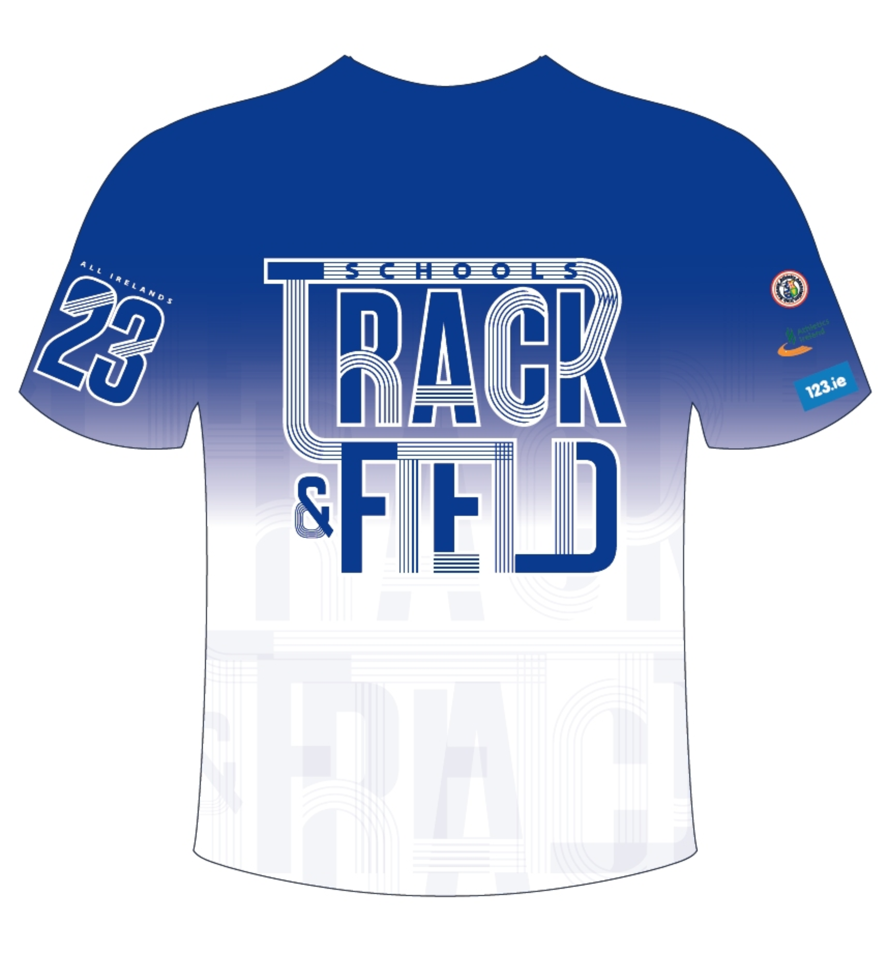 Athletics Ireland Track & Field T-Shirt – Athletics Ireland Merchandise (by  KB Leisurewear)