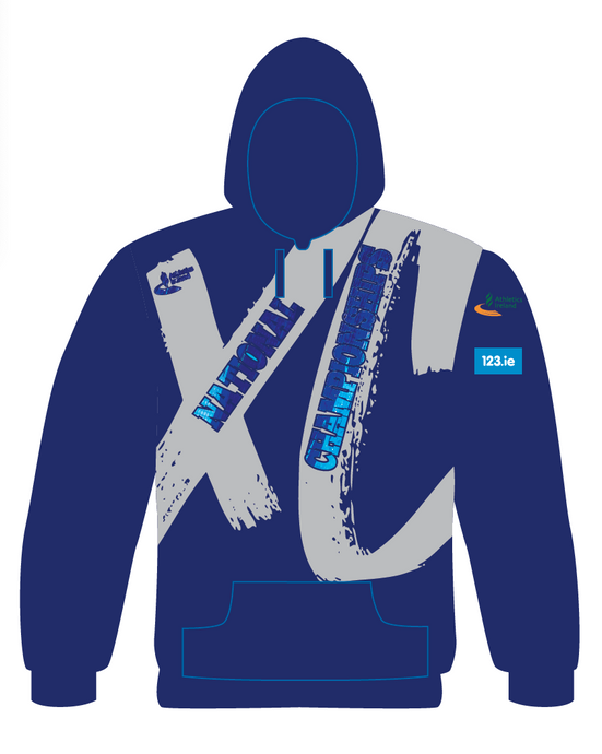 IN STOCK National Juvenile B Cross Country Championships 2024 Hoodie (February 11th Names)
