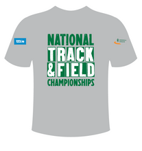 Load image into Gallery viewer, PRE-ORDER National Track &amp; Field Championships T-Shirt