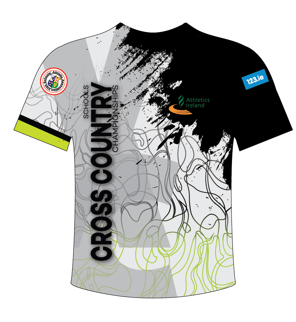 IN STOCK All Ireland Schools Cross Country 2025 T-Shirt