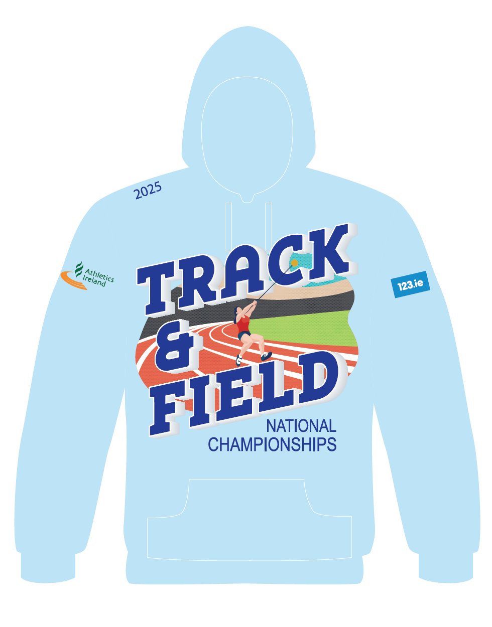 IN STOCK National Children's Games & U12 Championships 2025 Hoodie (June 22nd Names)