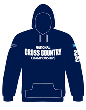 Load image into Gallery viewer, PRE-ORDER National Juvenile Cross Country EVEN AGE Championship 2025 Hoodie (November 23rd Names)