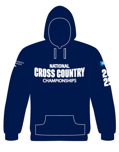 PRE-ORDER National Juvenile Cross Country EVEN AGE Championship 2025 Hoodie (November 23rd Names)