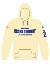 Load image into Gallery viewer, PRE-ORDER National Juvenile Cross Country EVEN AGE Championship 2025 Hoodie (November 23rd Names)