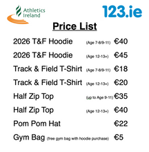 Load image into Gallery viewer, National Juvenile Track &amp; Field Championships 2026 Information Page