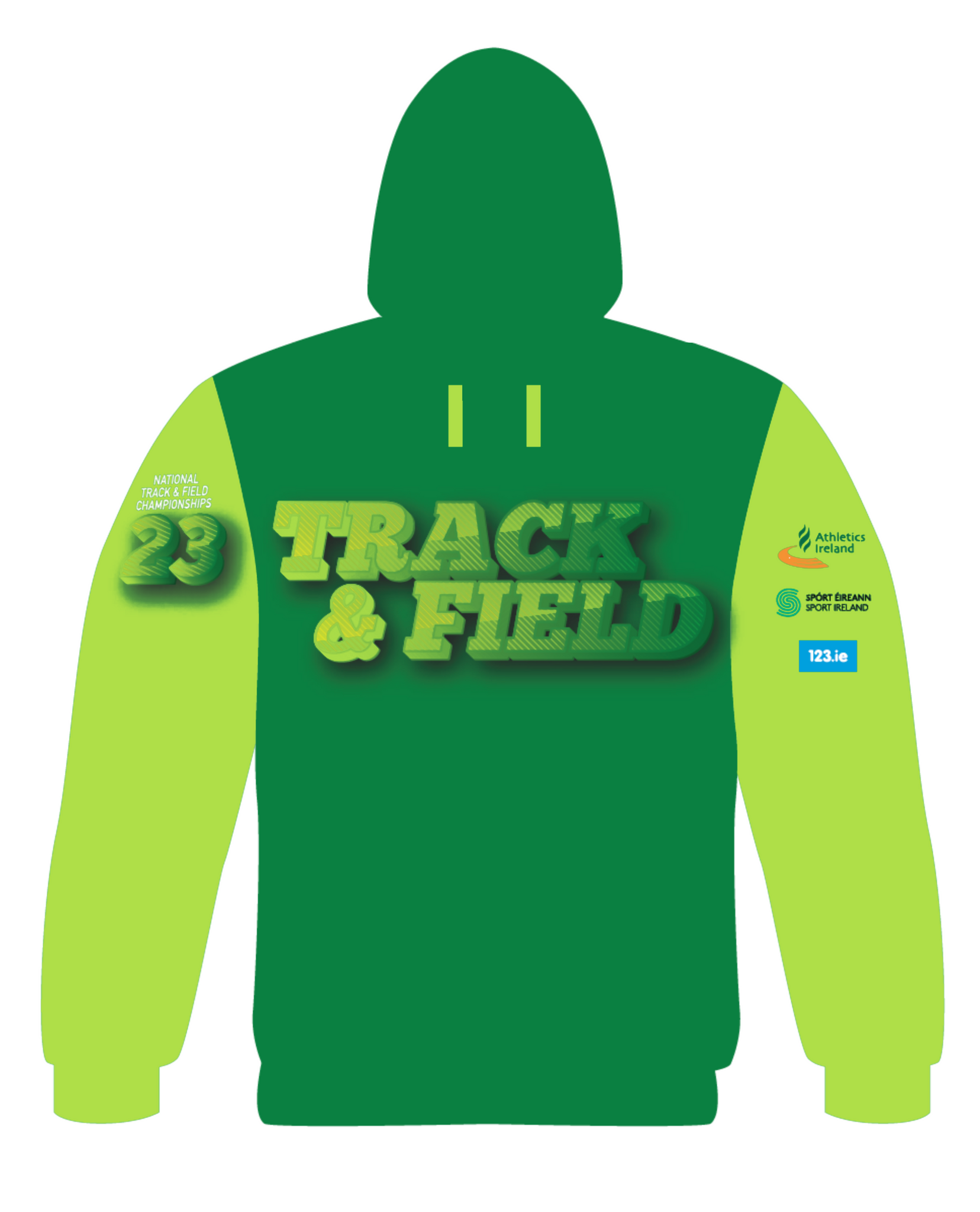 Athletics Ireland Track & Field T-Shirt – Athletics Ireland Merchandise (by  KB Leisurewear)