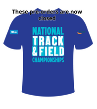 Load image into Gallery viewer, PRE-ORDER National Track &amp; Field Championships T-Shirt