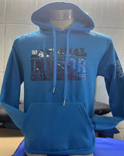 Load image into Gallery viewer, EXTRA ORDER National Juvenile Indoors Day 1 2024 Hoodie (March 23rd Names)