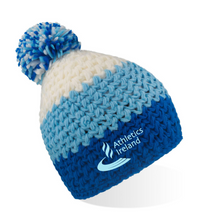 Load image into Gallery viewer, Athletics Ireland Soft Knitted Pom Pom Hat