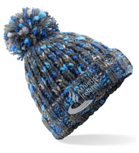 Load image into Gallery viewer, Athletics Ireland Twister Pom Pom Hat