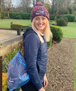 Athletics Ireland Twister Pom Pom Hat